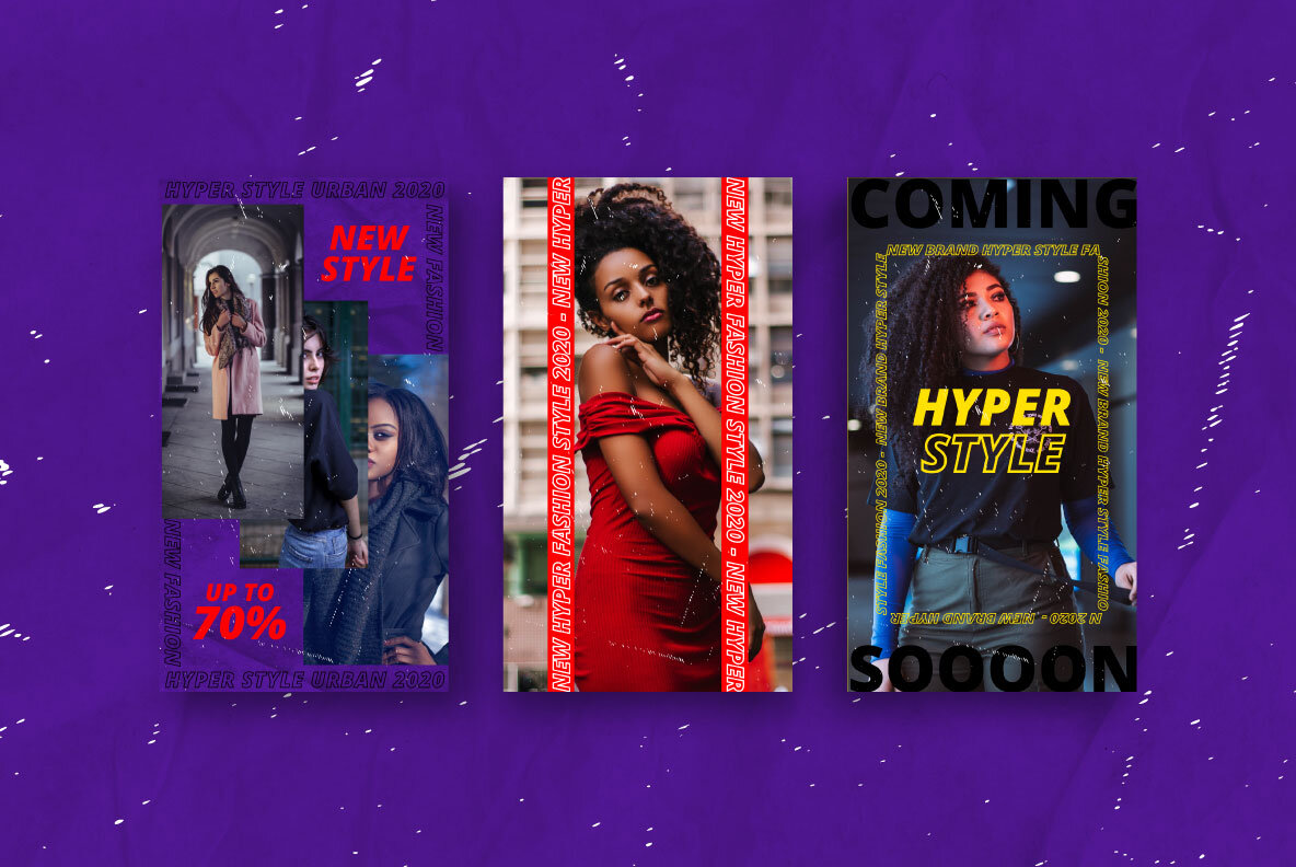 Hyper Story   Feed Instagram Template 10