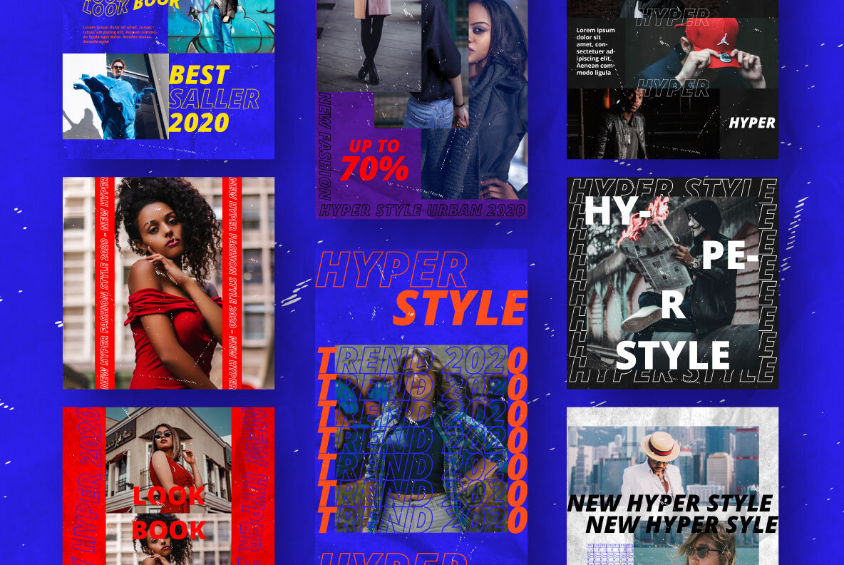 Hyper Story   Feed Instagram Template 11
