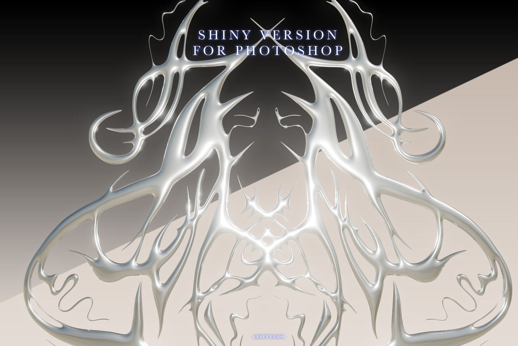 3D Metallic Tribal 7