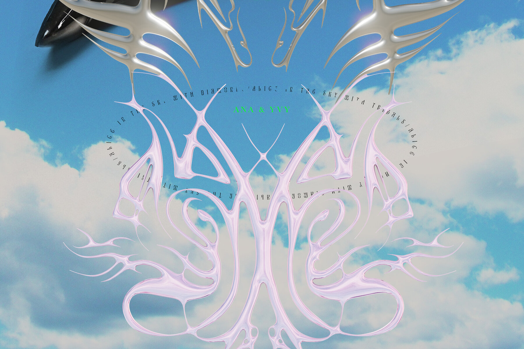 3D Metallic Tribal 9