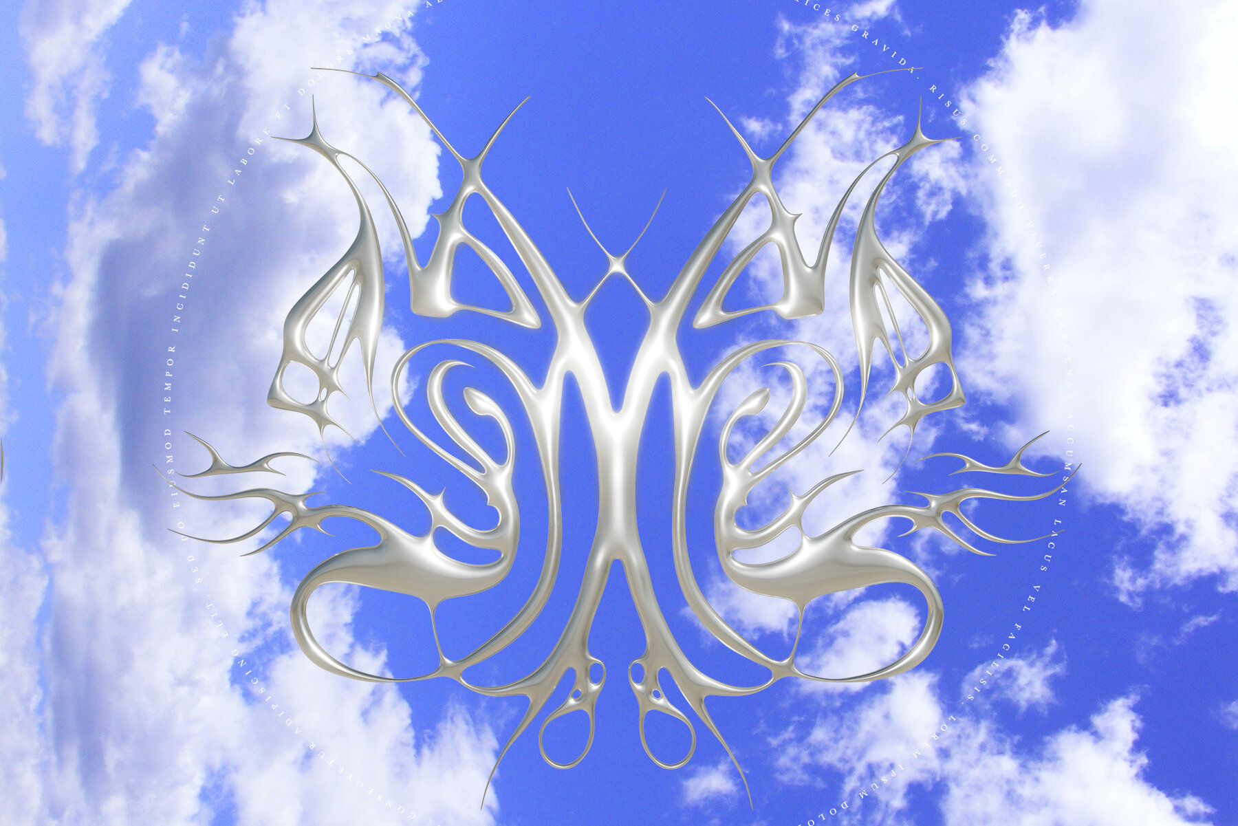 3D Metallic Tribal 11