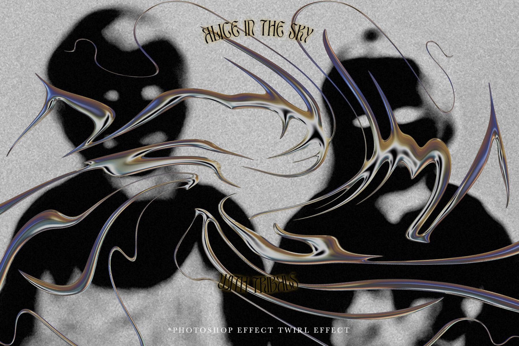 3D Metallic Tribal 15