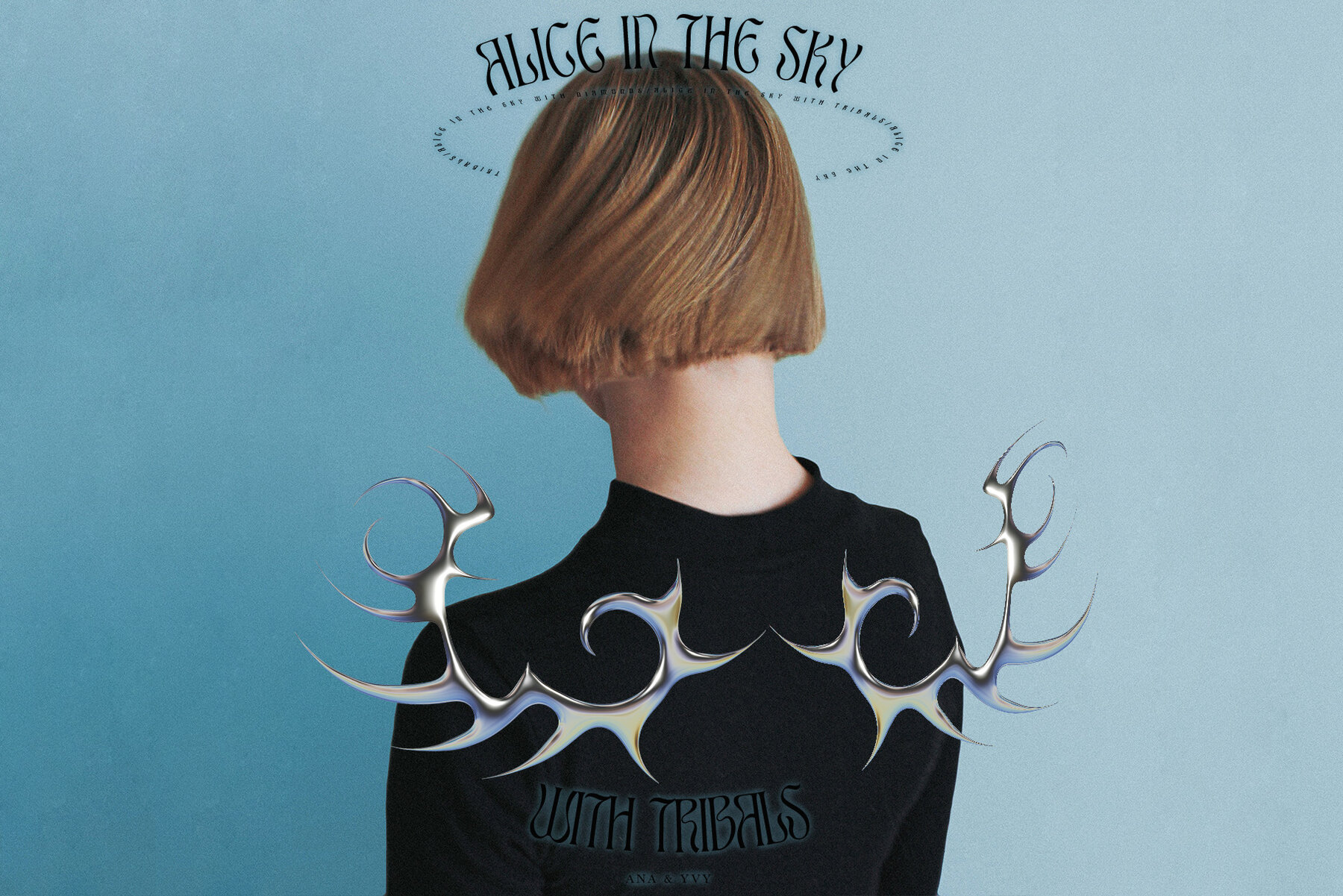 3D Metallic Tribal 16