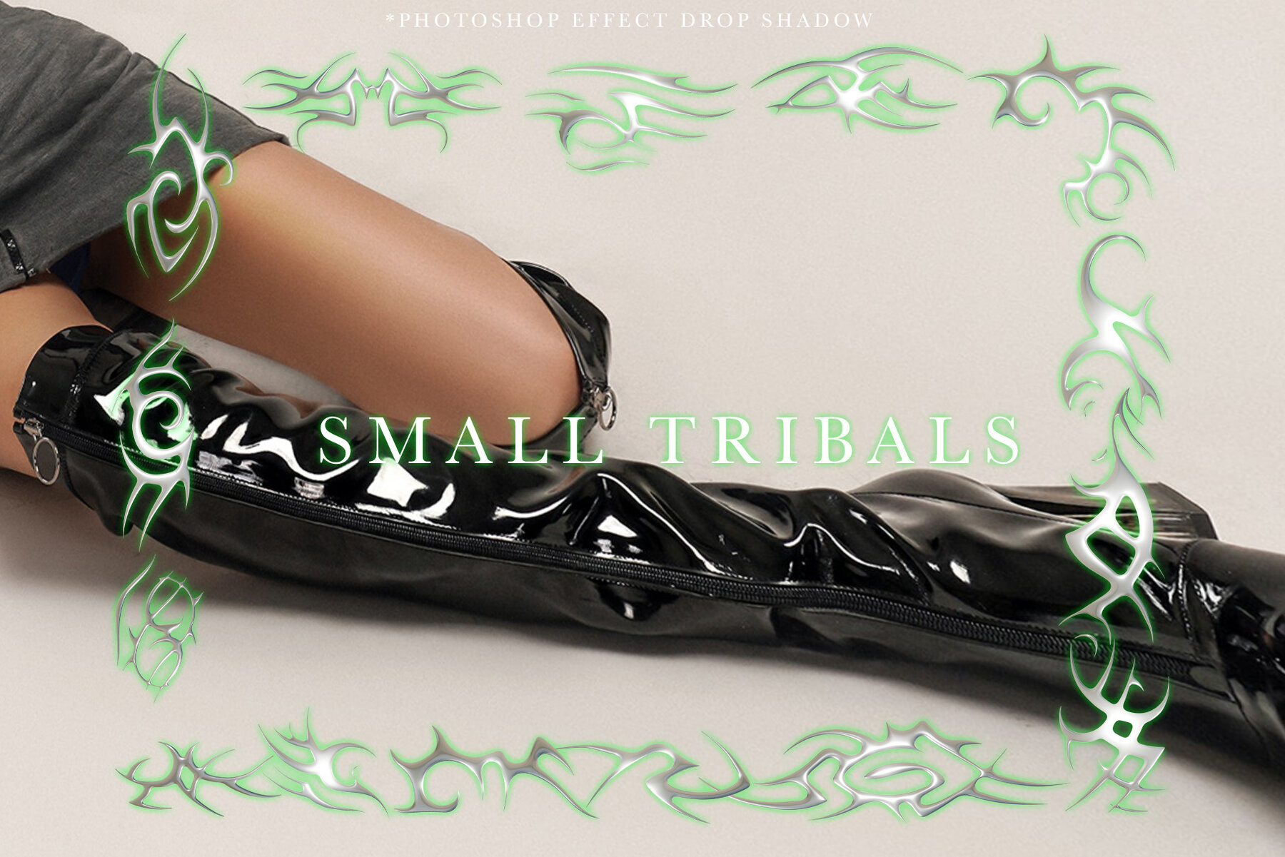 3D Metallic Tribal 17