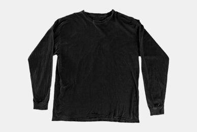 CC 6014 Long Sleeve T Shirt Mockup