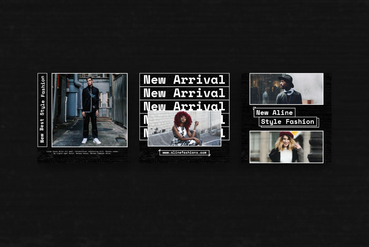 Aline Story   Feed Instagram Template 5