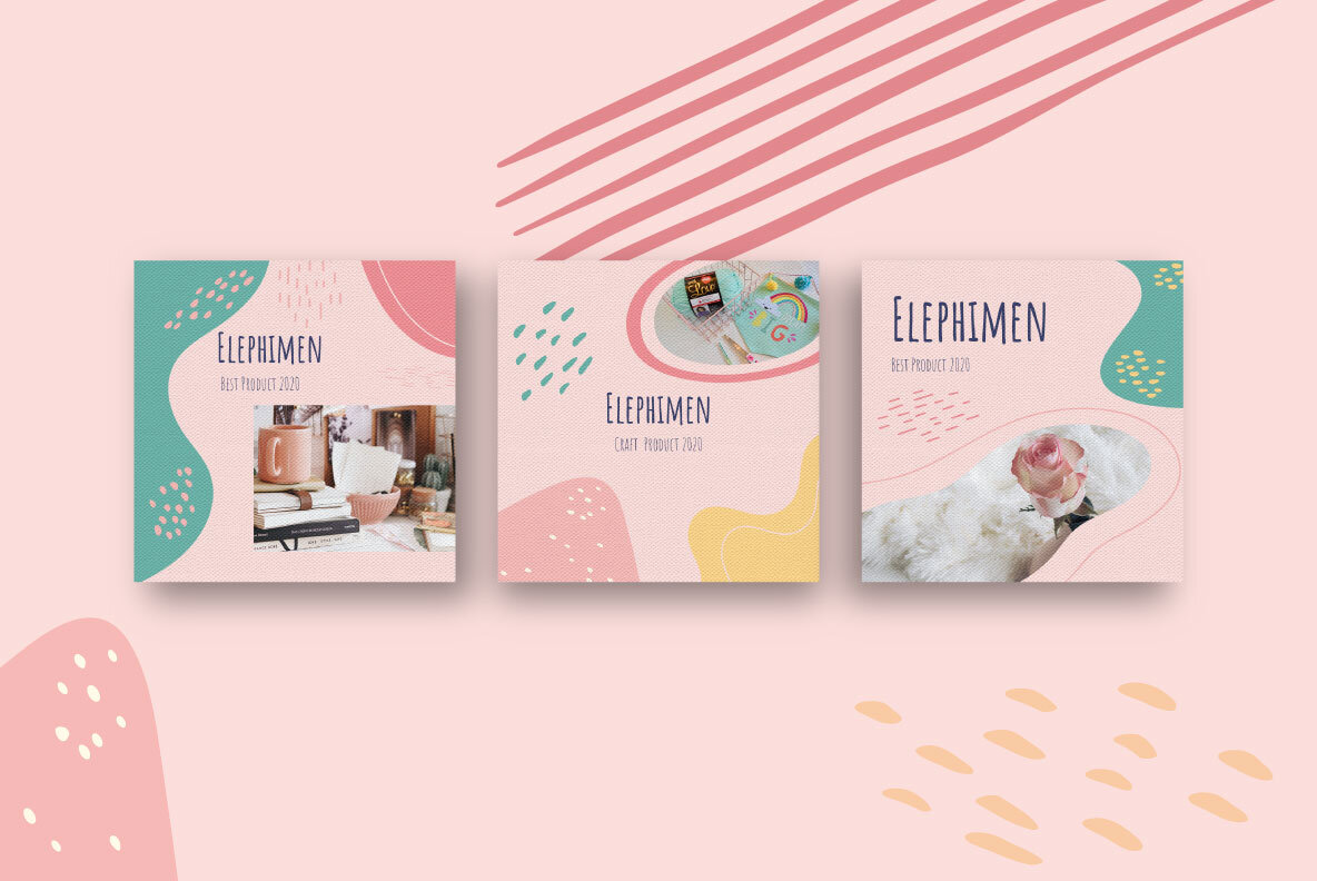 Elephimen Story   Feed Instagram Template 5