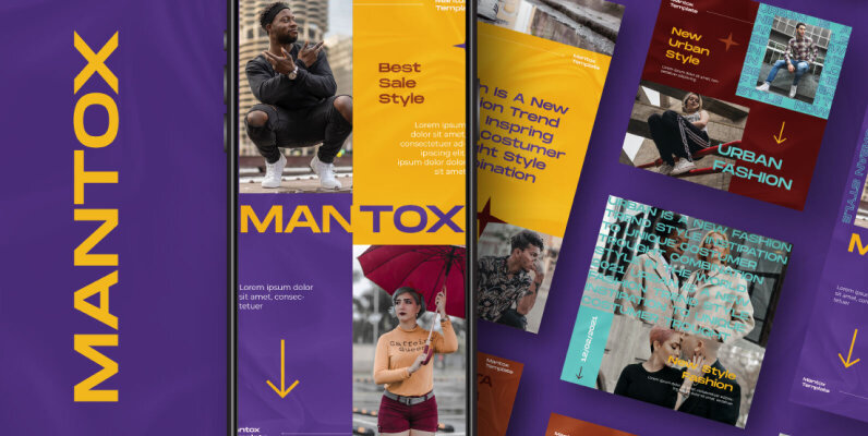 MANTOX Instagram Template