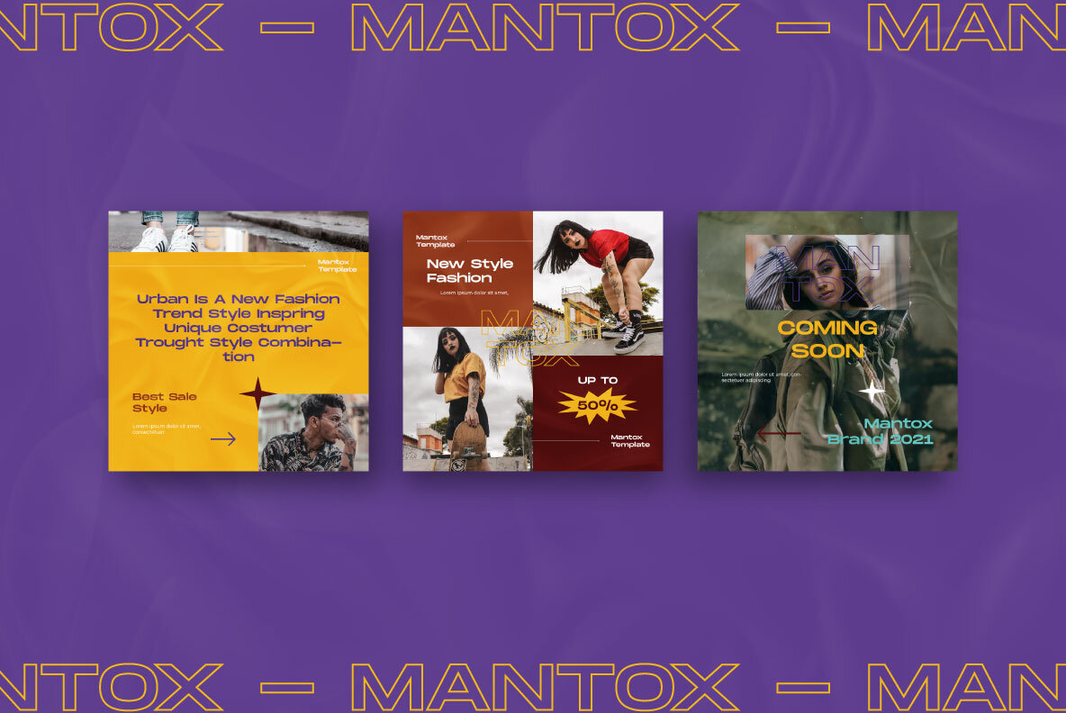 MANTOX Instagram Template 6