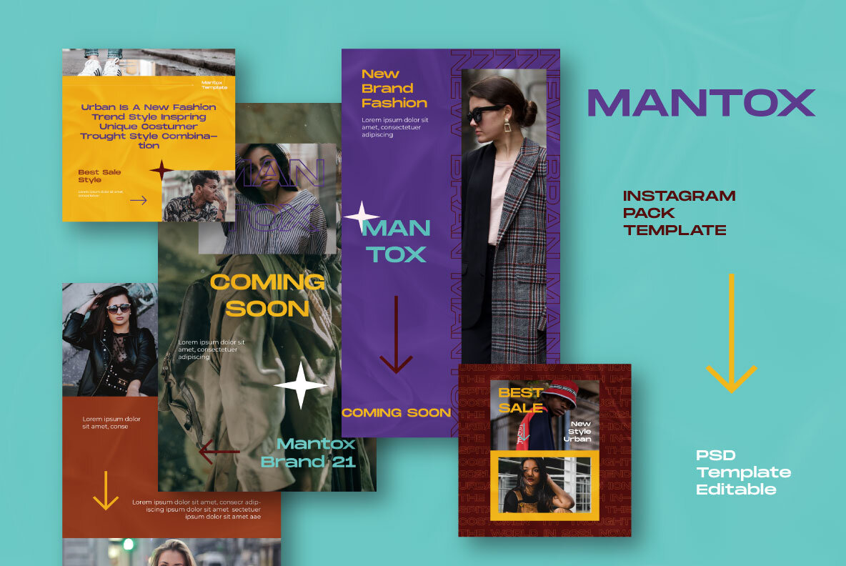 MANTOX Instagram Template 12