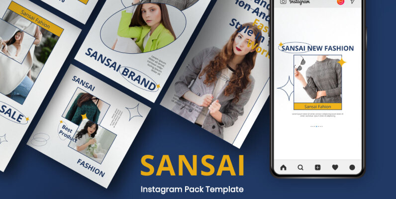 SANSAI Instagram Template