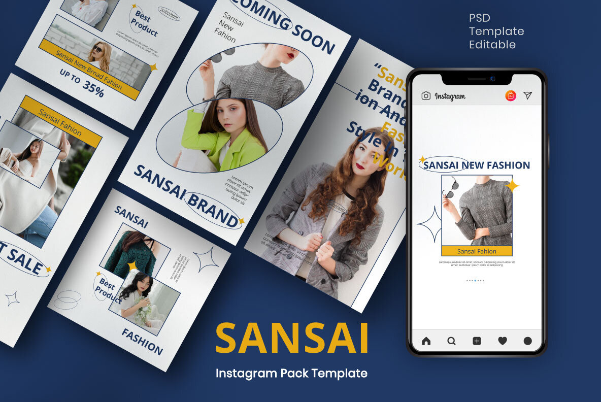 SANSAI Instagram Template 1