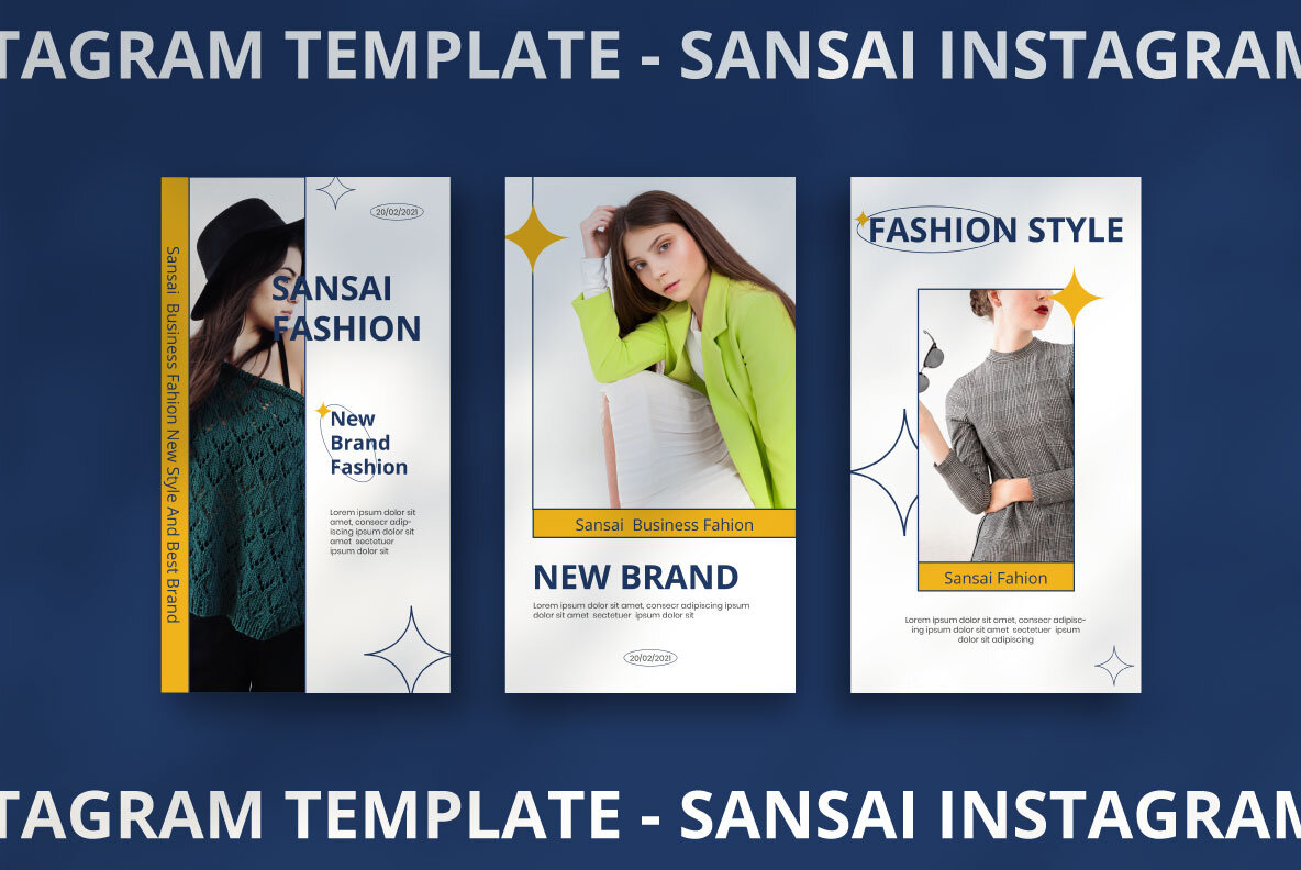 SANSAI Instagram Template 7