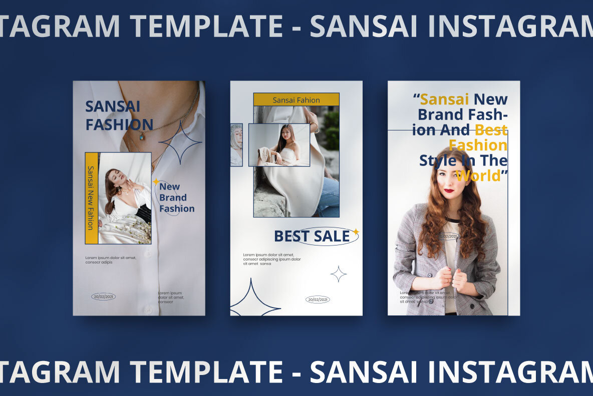 SANSAI Instagram Template 8