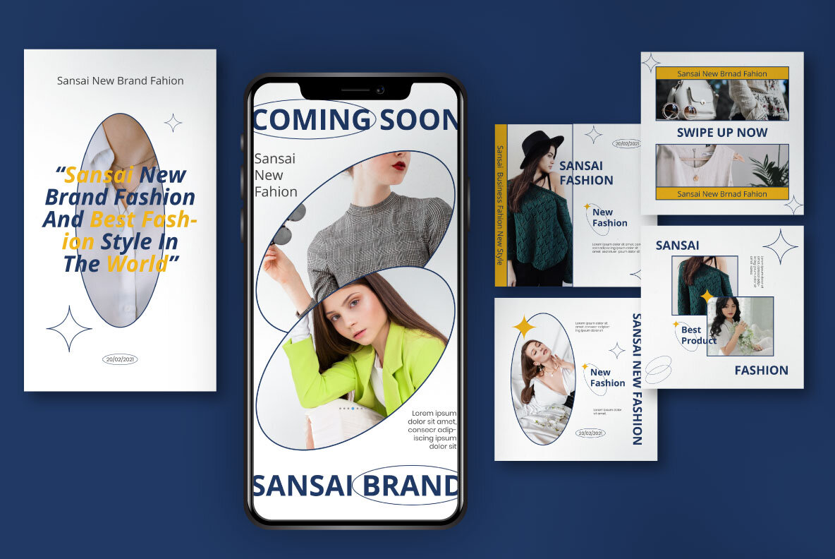 SANSAI Instagram Template 12