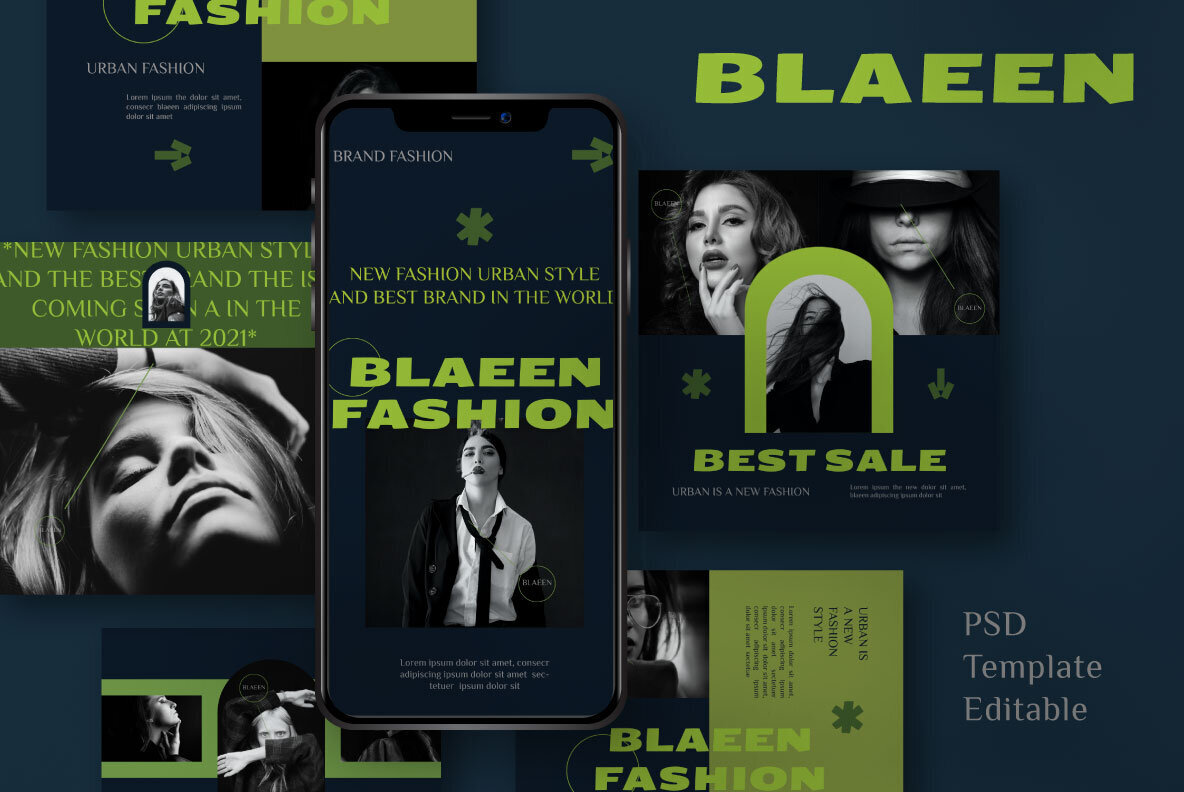 BLAEEN   Brand Instagram Template 1
