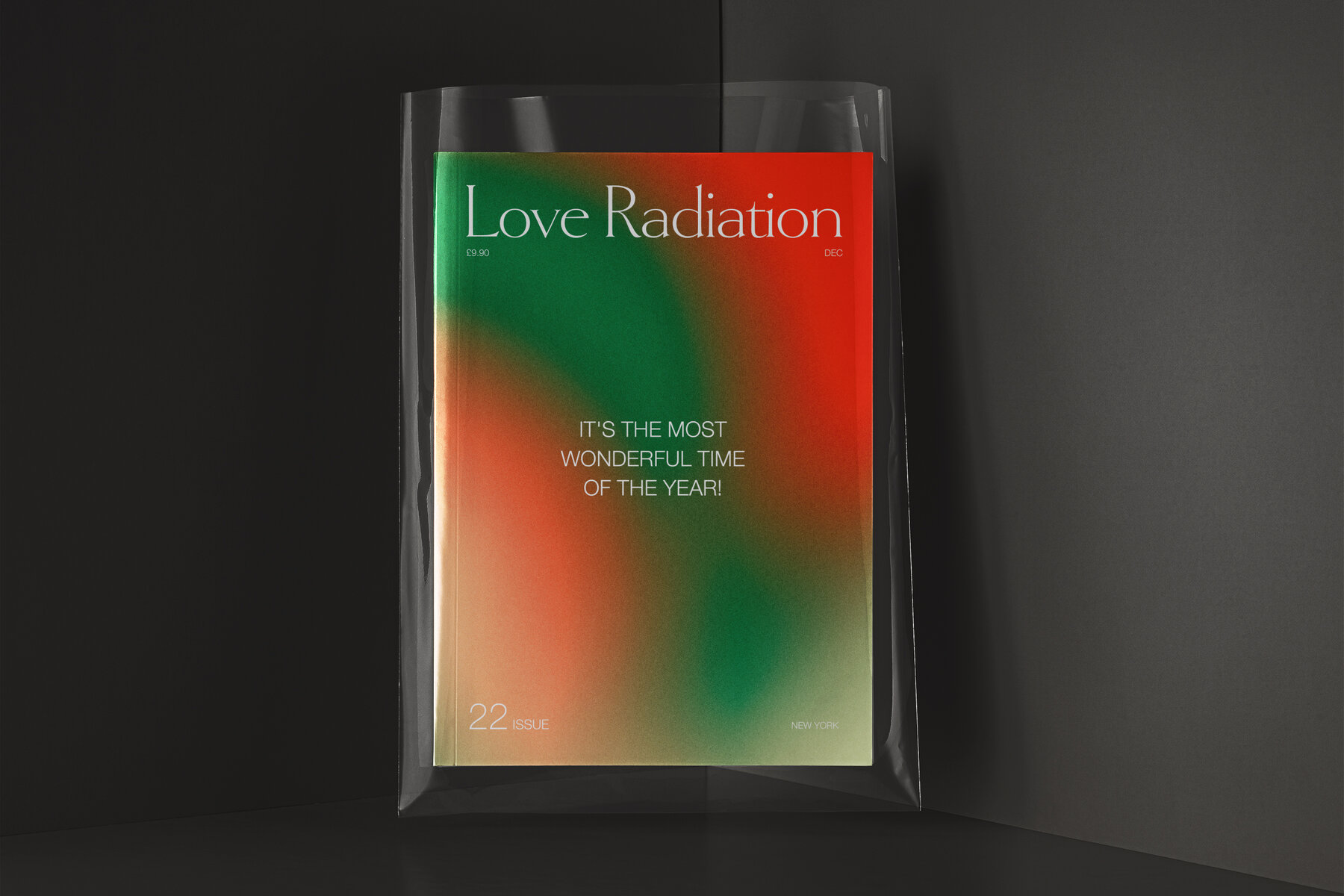 Christmas Abstract Festive Grainy Gradient Backgrounds PSD 5