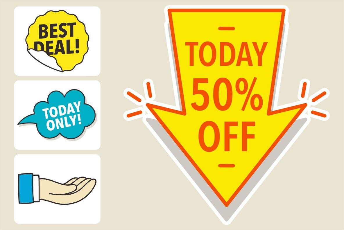 Shopping Sale Graphic Sets 5