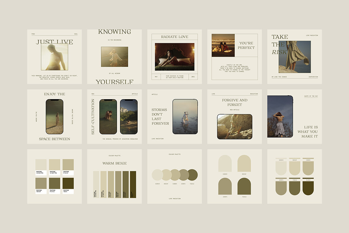 Instagram Creator Social Media Templates PSD 5