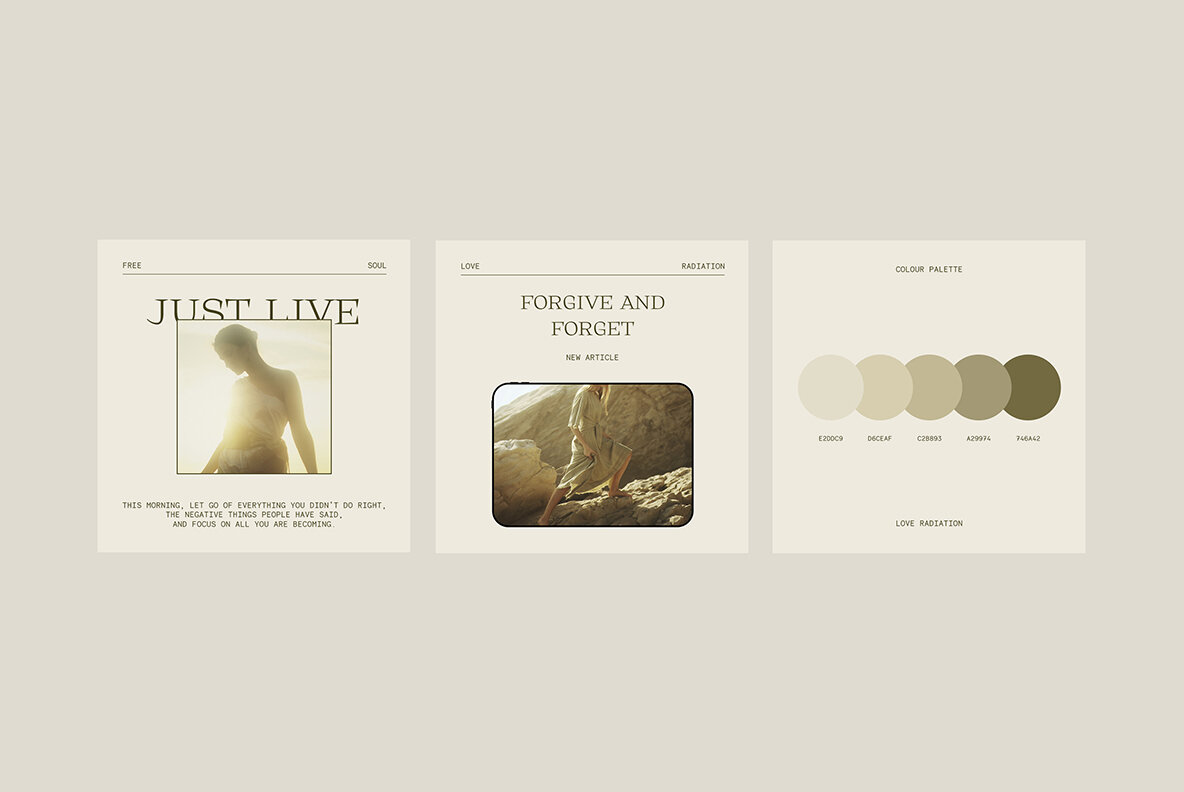 Instagram Creator Social Media Templates PSD 10