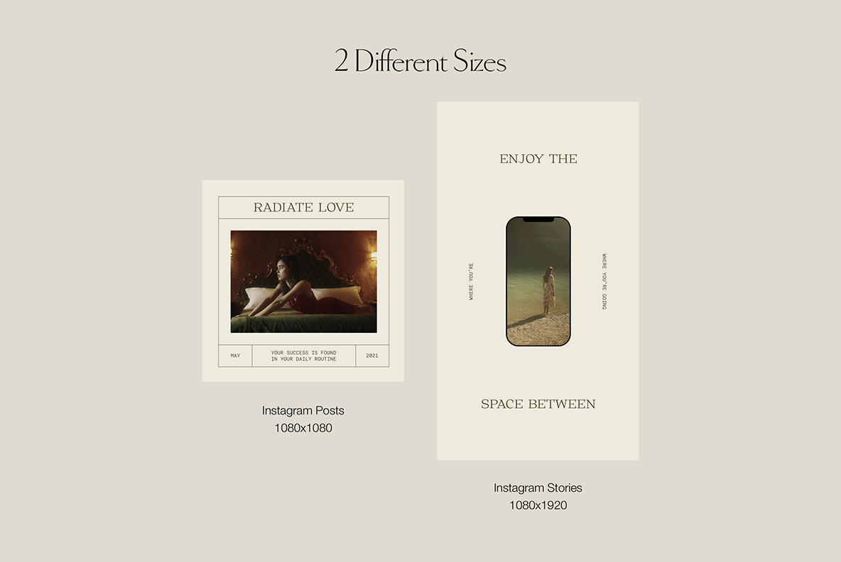 Instagram Creator Social Media Templates PSD 14