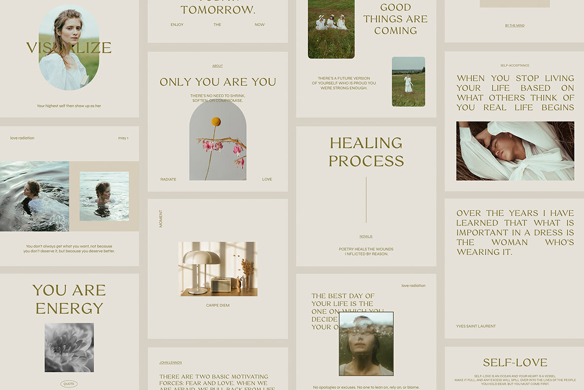 Eunoia   Inspirational Instagram Templates 2