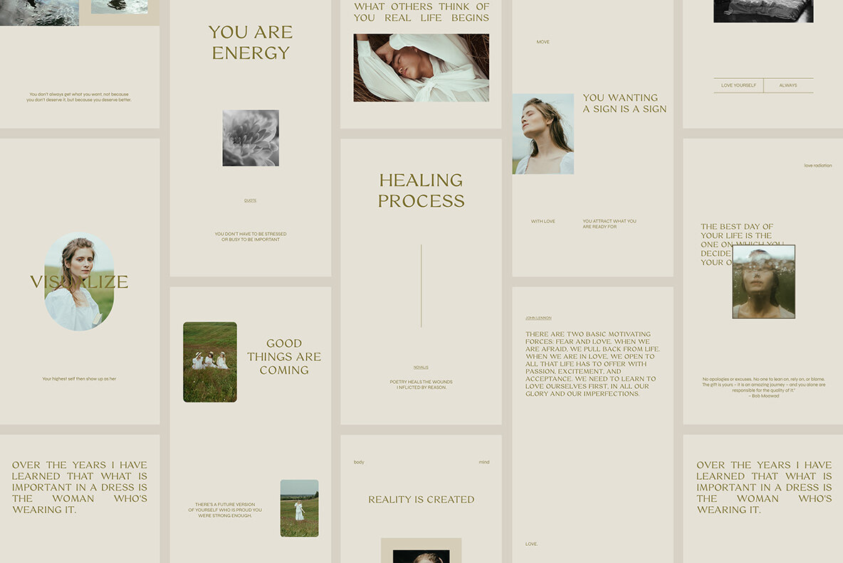 Eunoia   Inspirational Instagram Templates 4