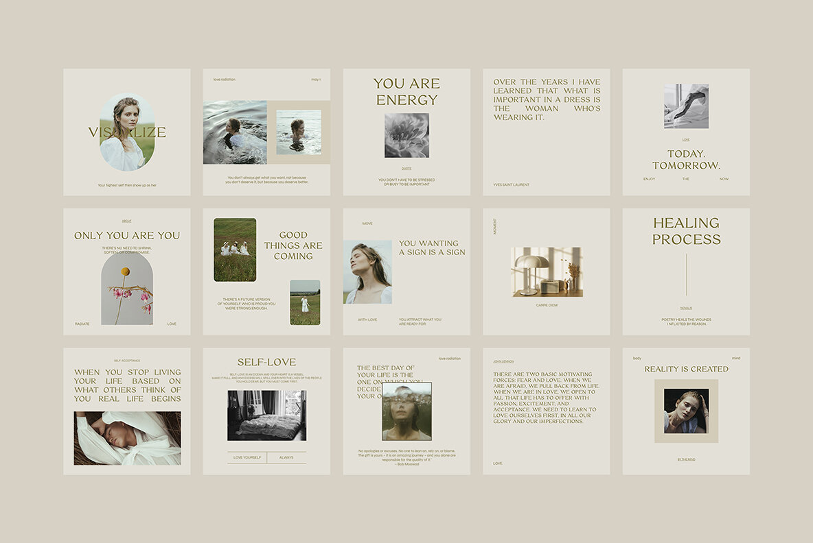 Eunoia   Inspirational Instagram Templates 5