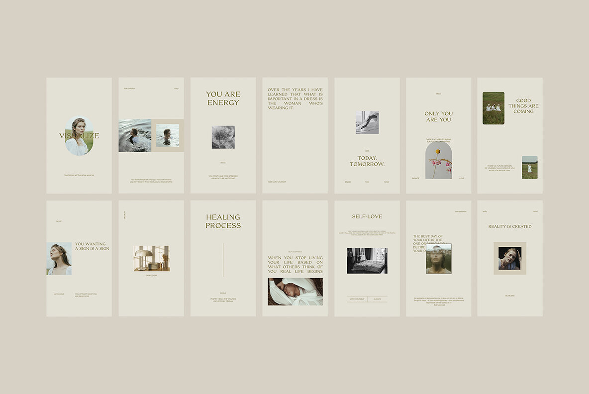 Eunoia   Inspirational Instagram Templates 6