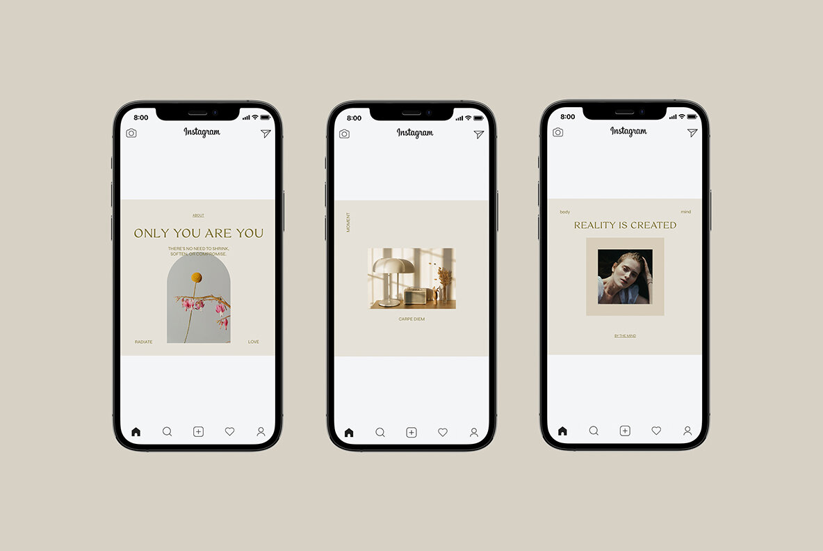 Eunoia   Inspirational Instagram Templates 9