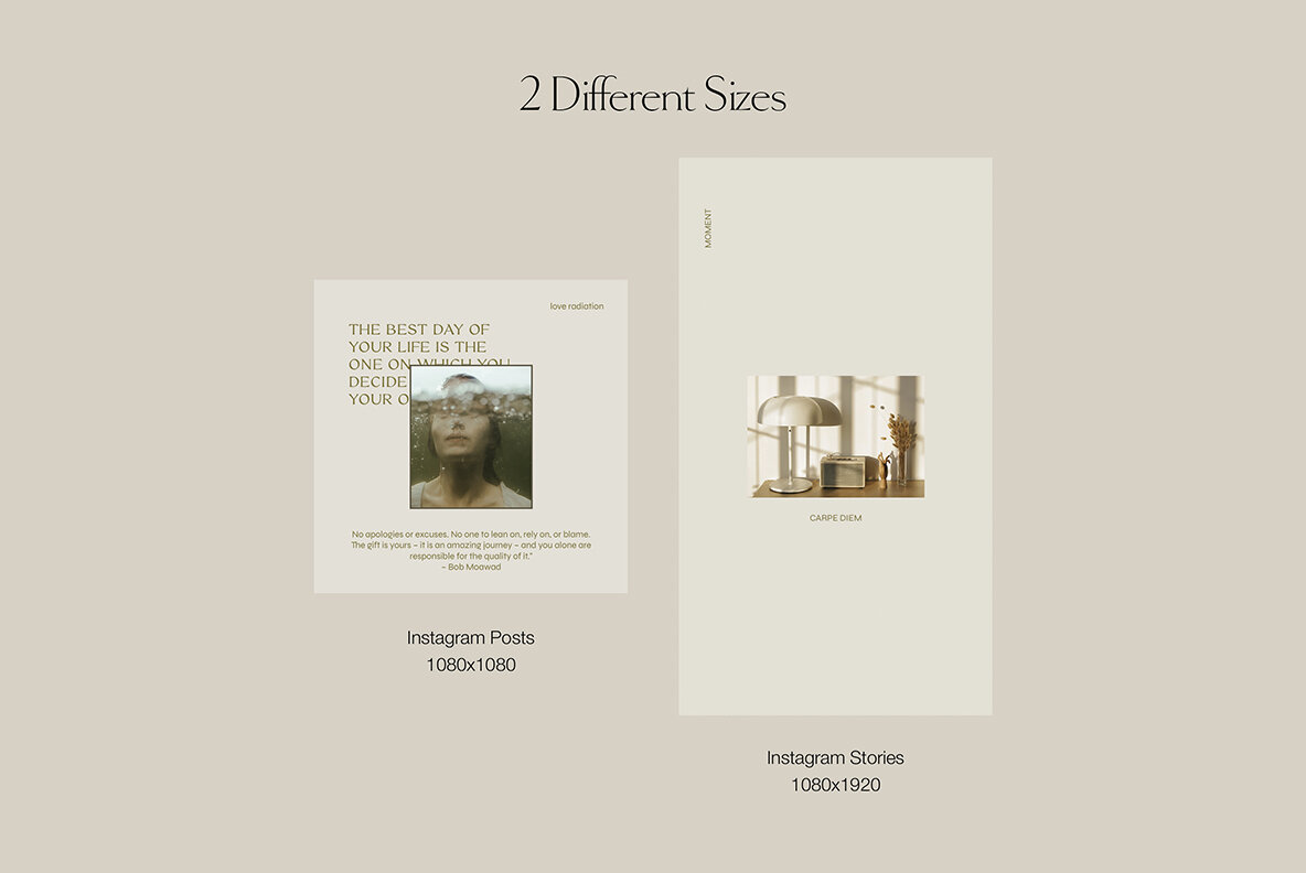 Eunoia   Inspirational Instagram Templates 14