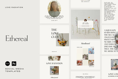 Ethereal Instagram Templates