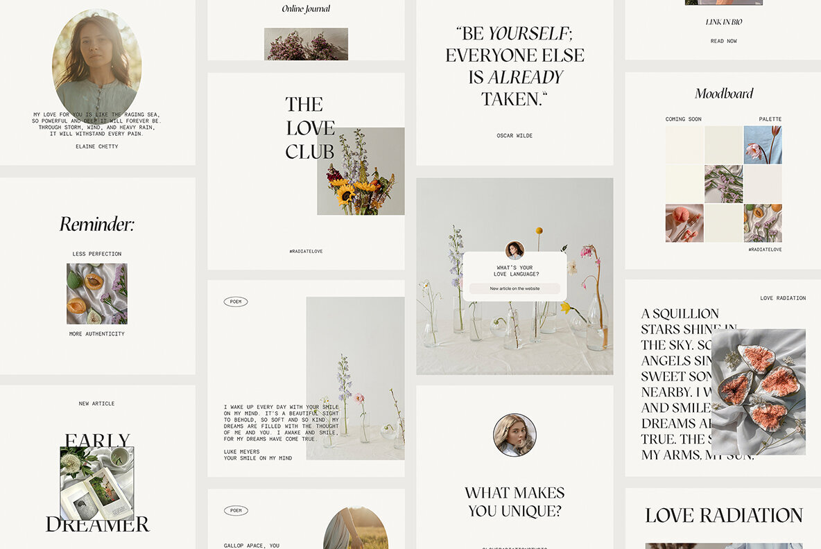 Ethereal Instagram Templates 2