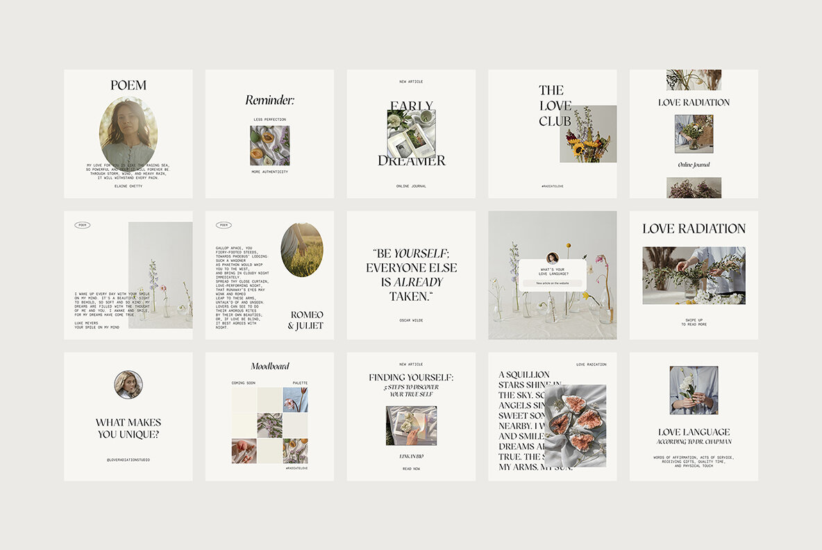 Ethereal Instagram Templates 5