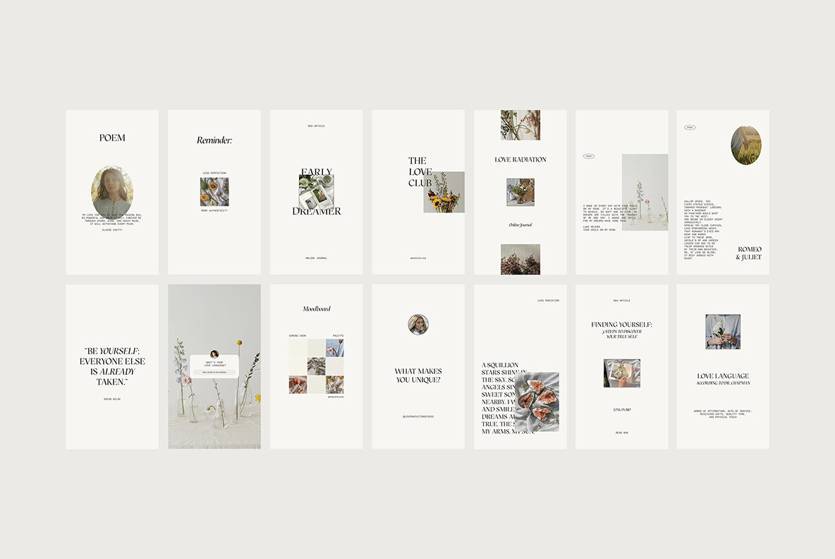 Ethereal Instagram Templates 6