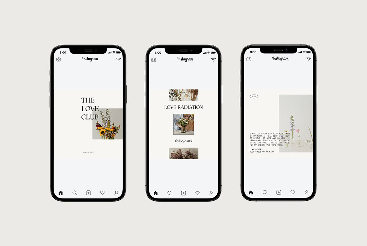Ethereal Instagram Templates 9