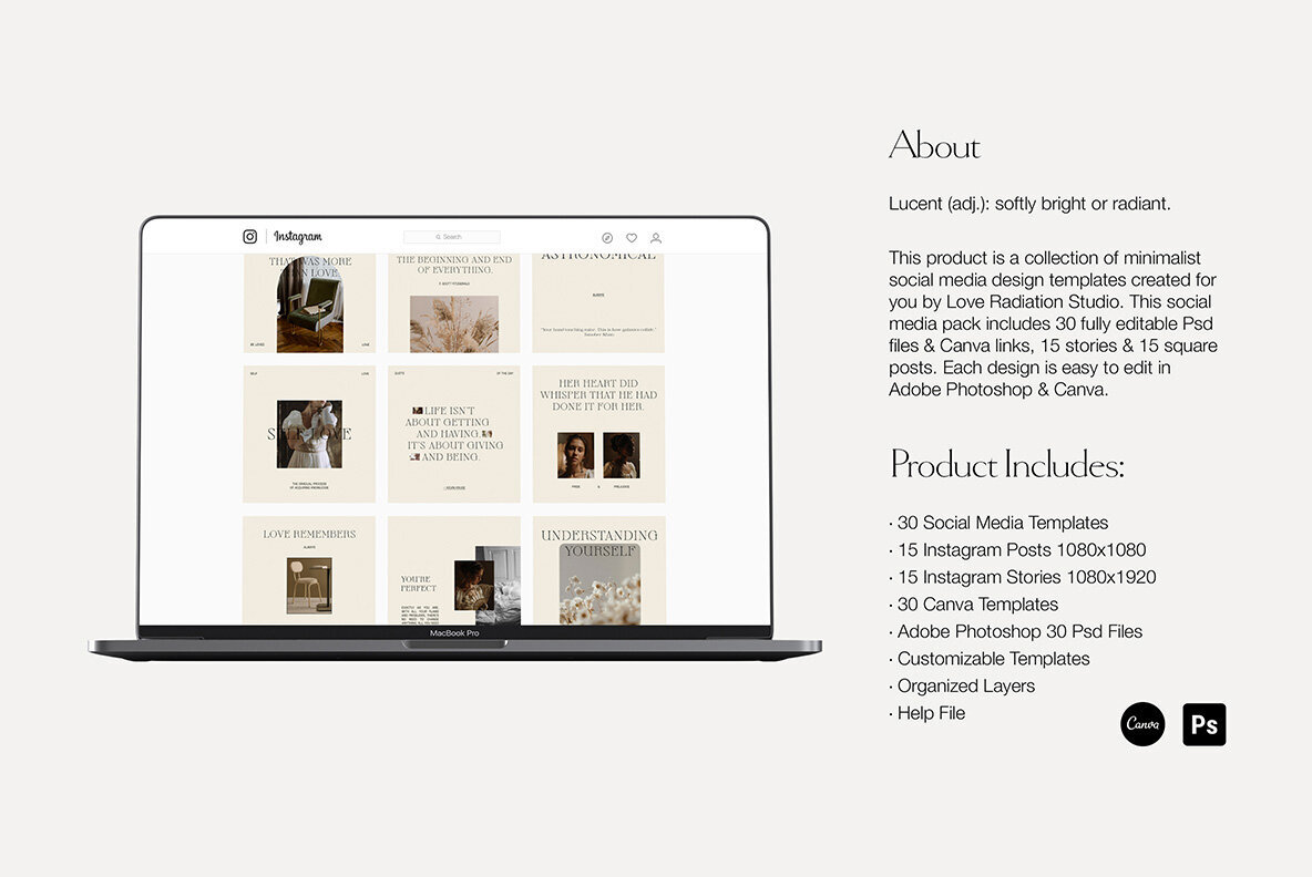 Lucent   Instagram Templates 3