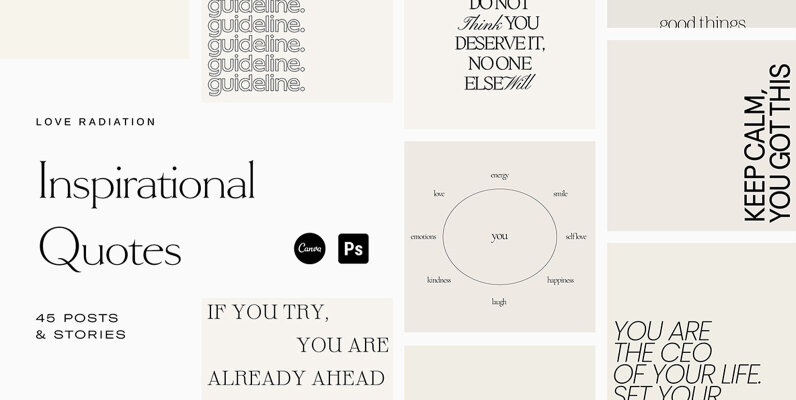 Instagram Inspirational Quotes Templates