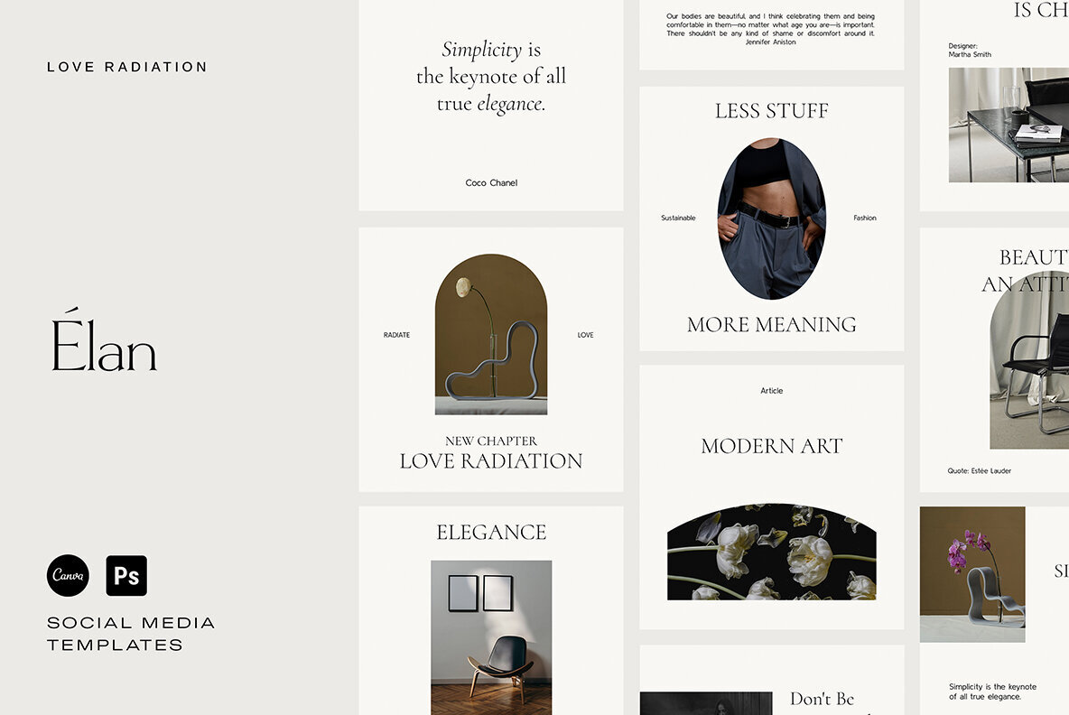 lan Instagram Inspirational Templates 1