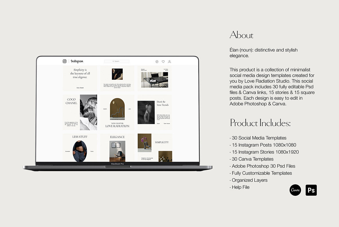 lan Instagram Inspirational Templates 3