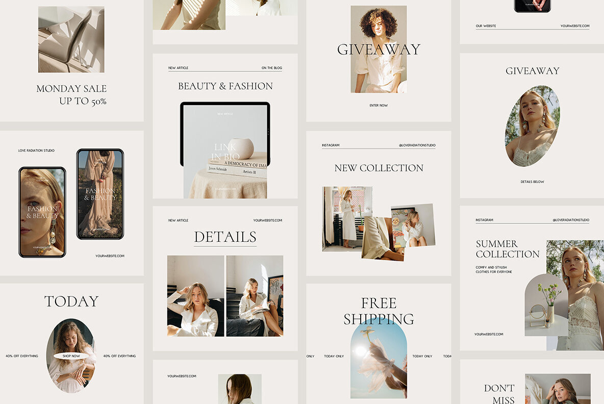 Marketing Kit Instagram Templates 2