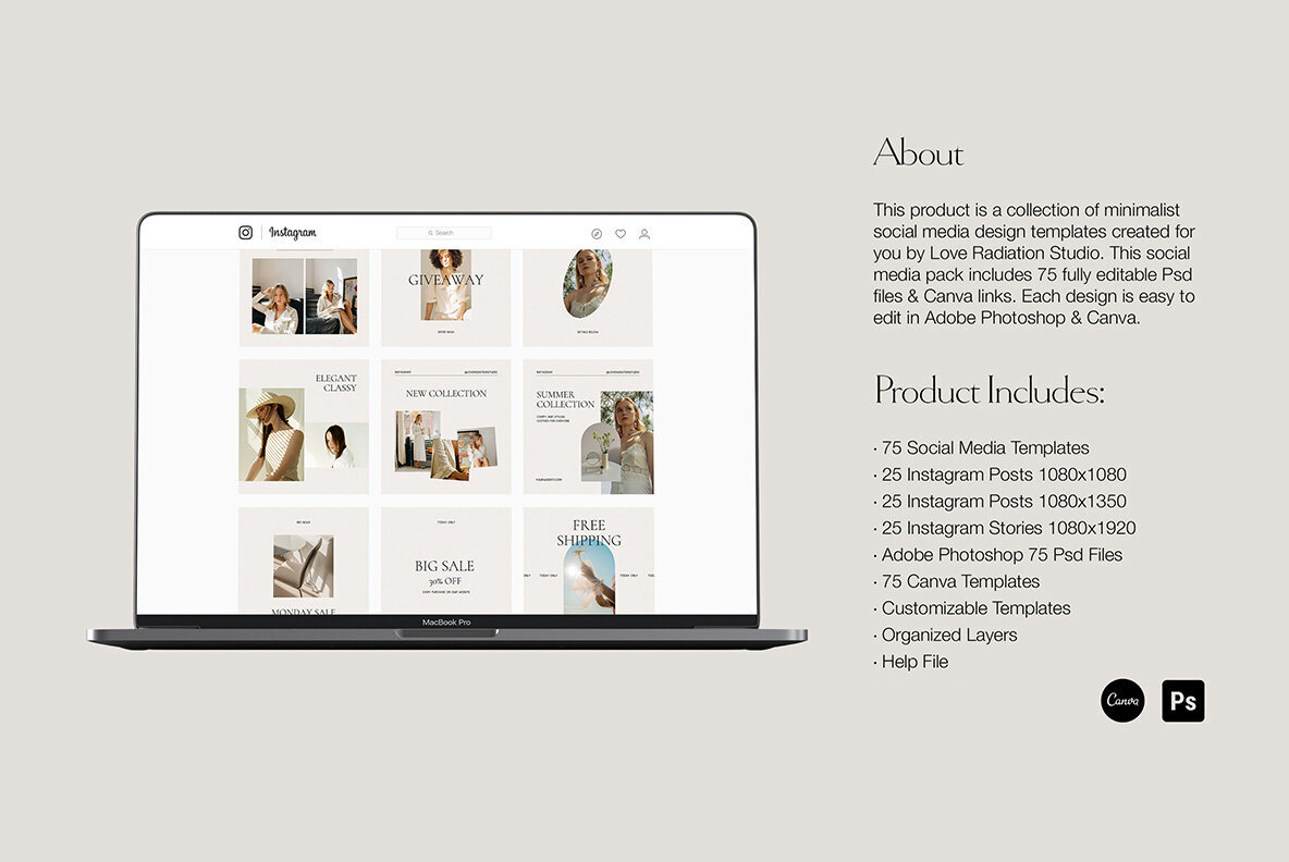 Marketing Kit Instagram Templates 3