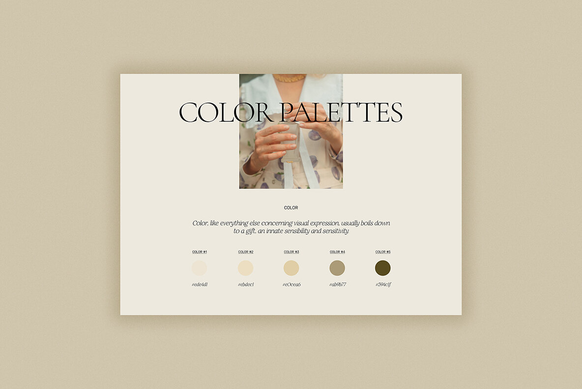 Brand Board Presentation Templates   CANVA PS 7