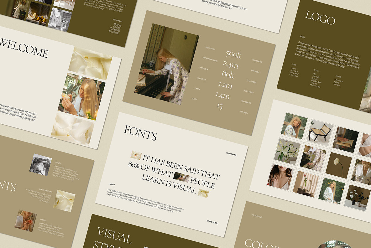 Brand Board Presentation Templates   CANVA PS 12