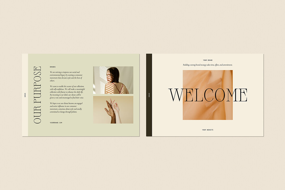 Media Kit Presentation Templates CANVA PS 9