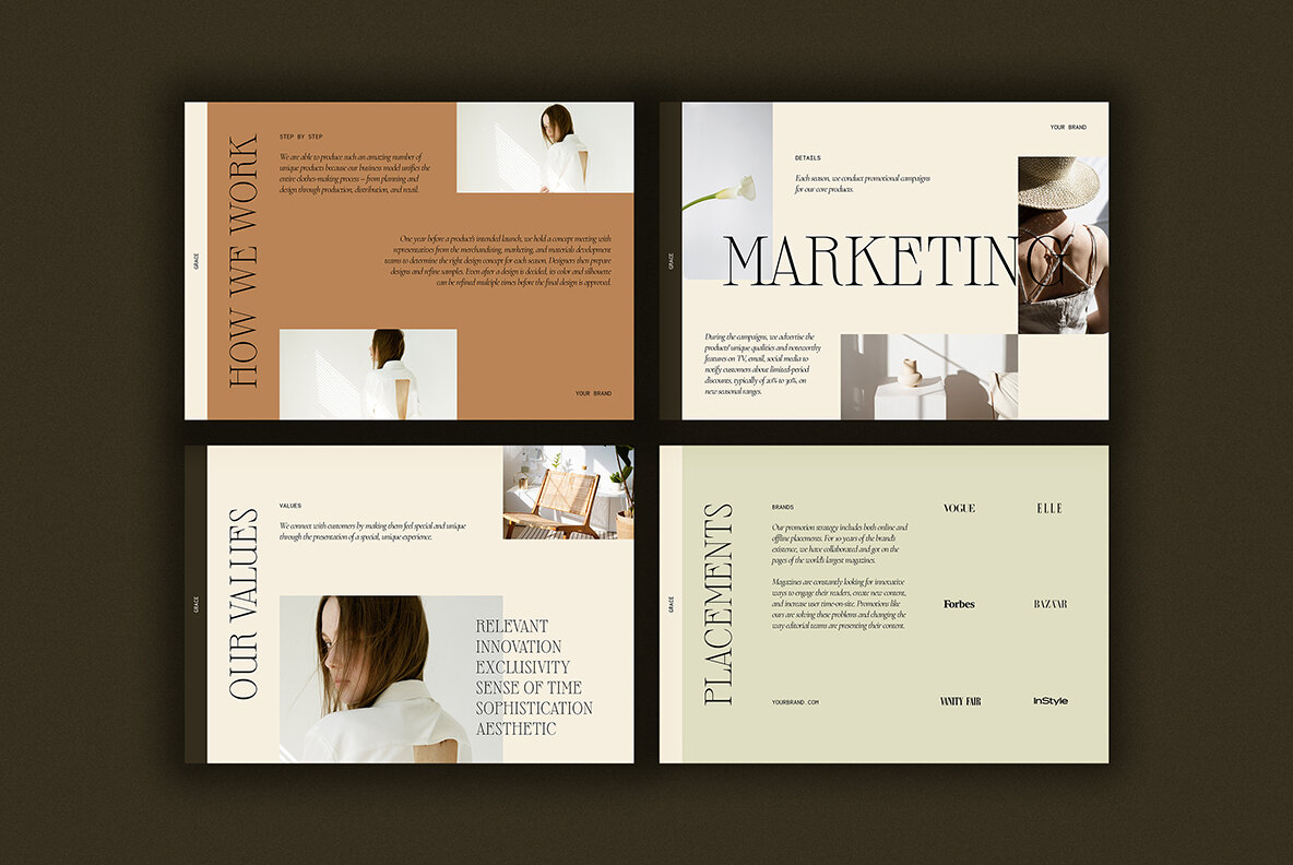 Media Kit Presentation Templates CANVA PS 11