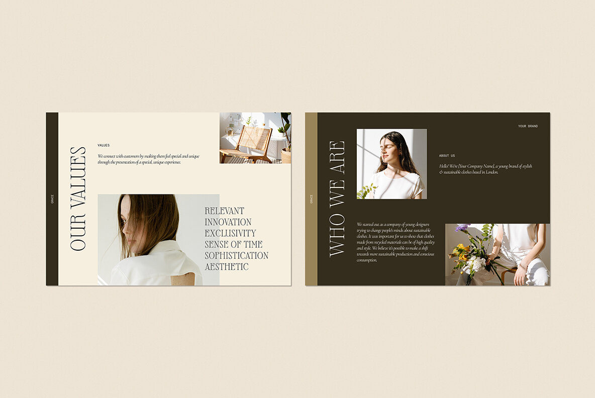 Media Kit Presentation Templates CANVA PS 14