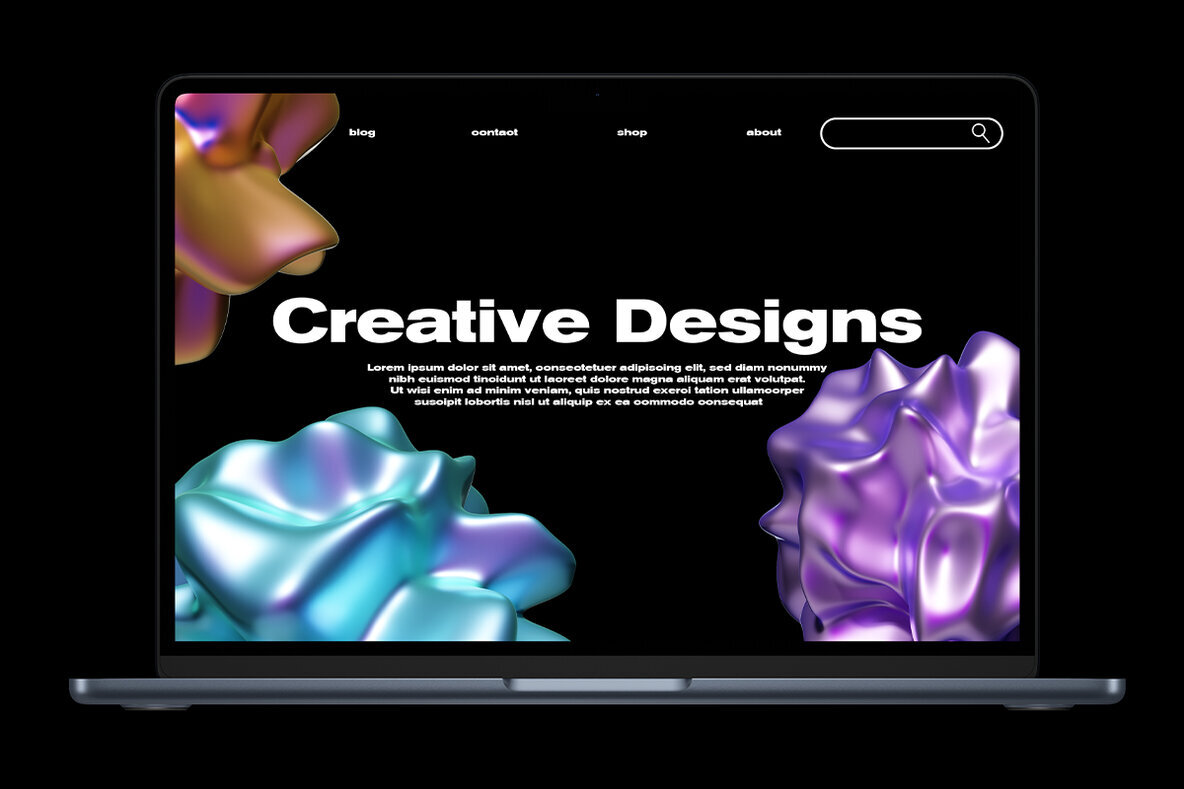 Abstract   3D Shapes and Forms 2