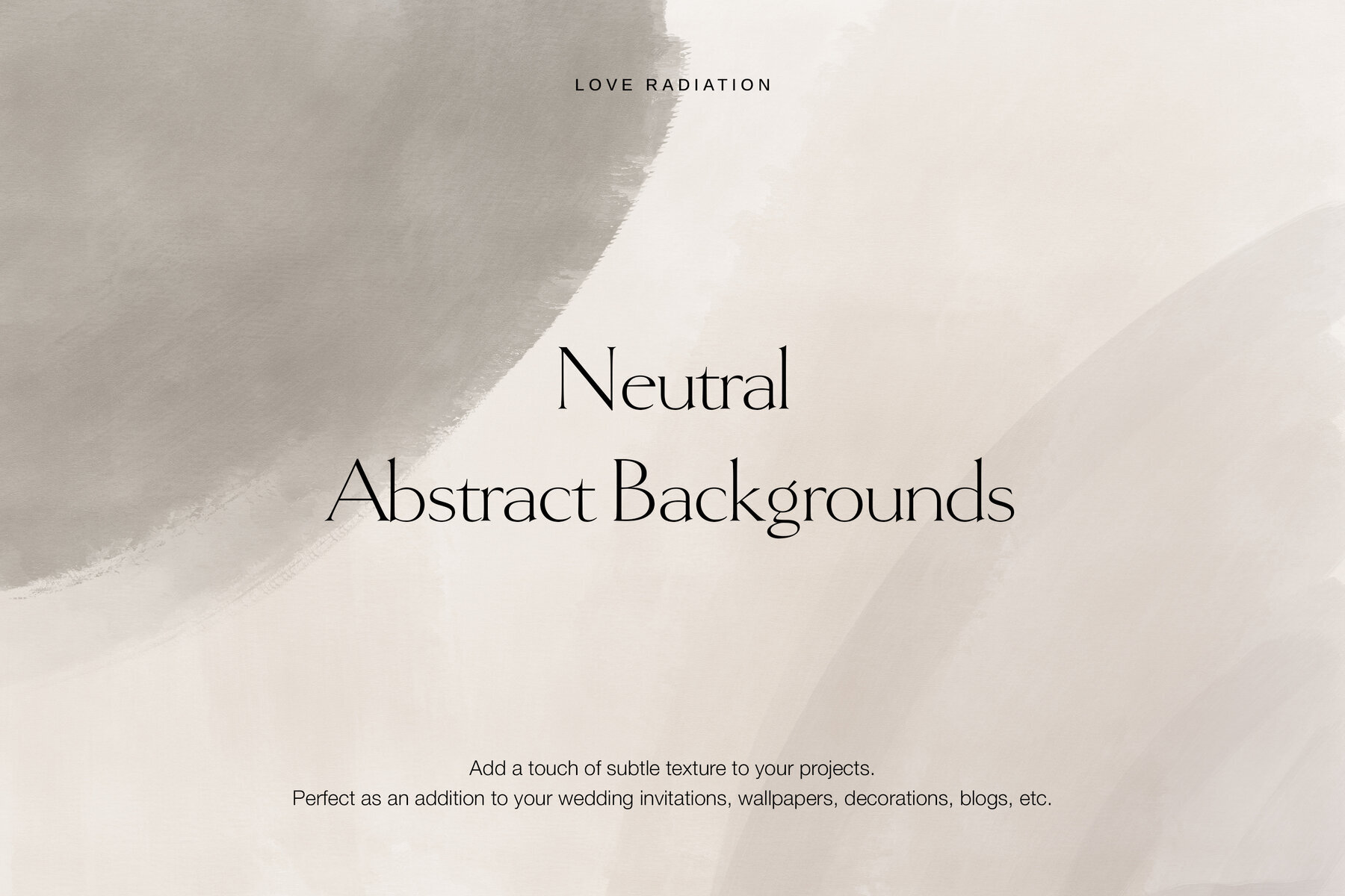 Abstract Painted Watercolor Textures 1