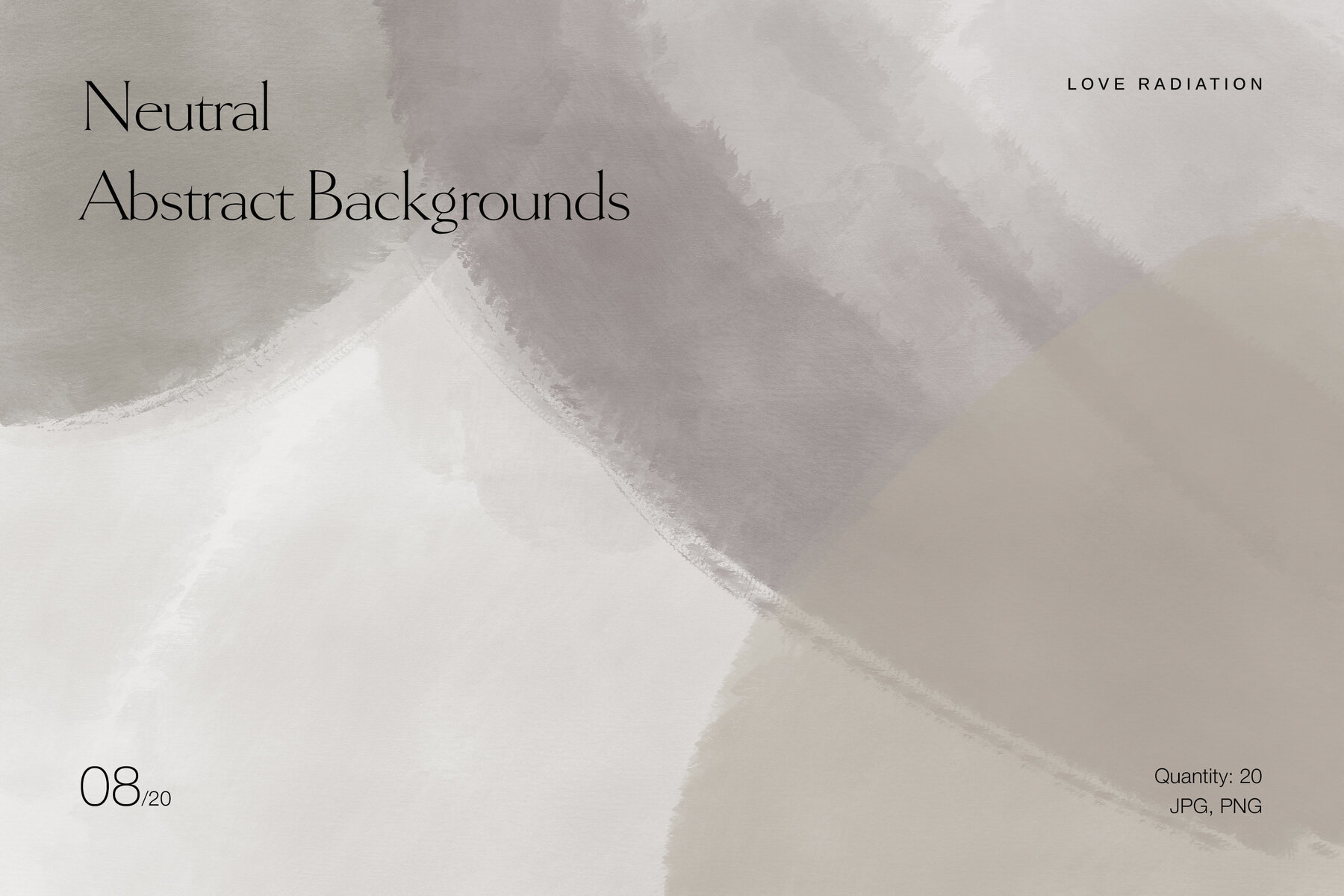 Abstract Painted Watercolor Textures 9